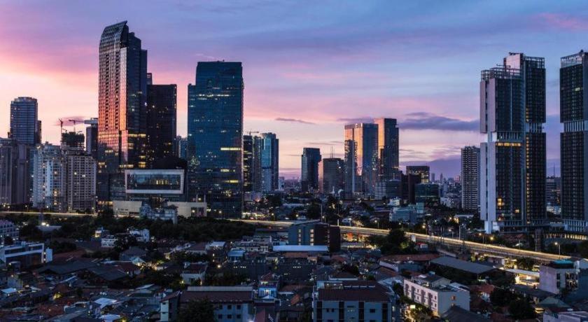 Amos Cozy Hotel Melawai Jakarta Buitenkant foto